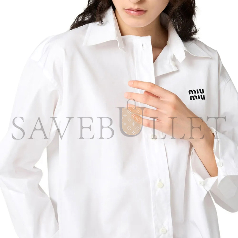 MIU MIU POPLIN SHIRT MK2009